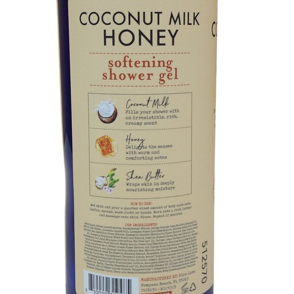 Pharm Table 2pk Eucalyptus Spearmint Shower Gel Coconut Milk Honey 32 oz - Picture 7 of 9